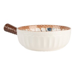Clayre & Eef Bowl 500 ml White Ceramic