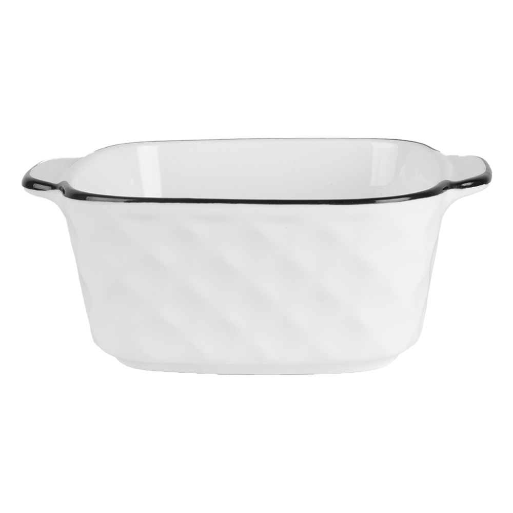 Clayre&Eef Kom 400 ml Wit Keramiek afbeelding