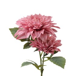 Clayre & Eef Kunstblume 62 cm Rosa Kunststoff