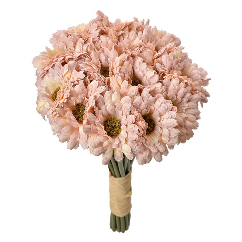Clayre & Eef Fleur artificielle 30 cm Rose Plastique