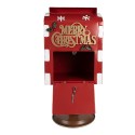 Clayre & Eef Décoration de Noël Boîte aux lettres 27x22x51 cm Rouge Métal