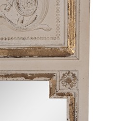 Clayre & Eef Spiegel 80x5x158 cm Beige Holz Glas