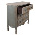 Clayre & Eef Dressoir 95x38x90 cm Groen Hout