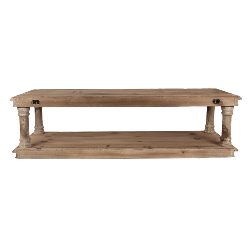 Clayre & Eef Etagère murale 105x35x29 cm Marron Bois