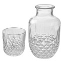 Clayre & Eef Karaffe mit Glass 550 ml Transparant Glas