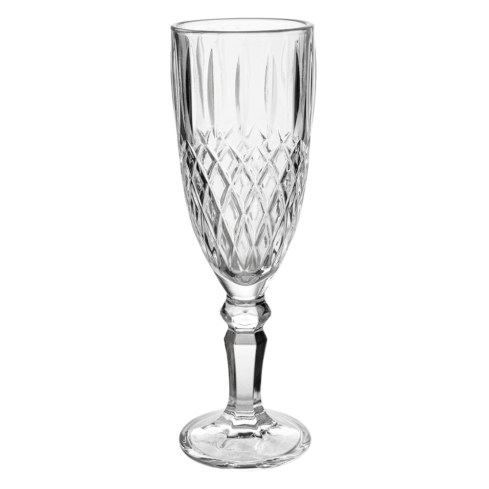 Clayre & Eef Champagneglas 150 ml Transparant Glas afbeelding
