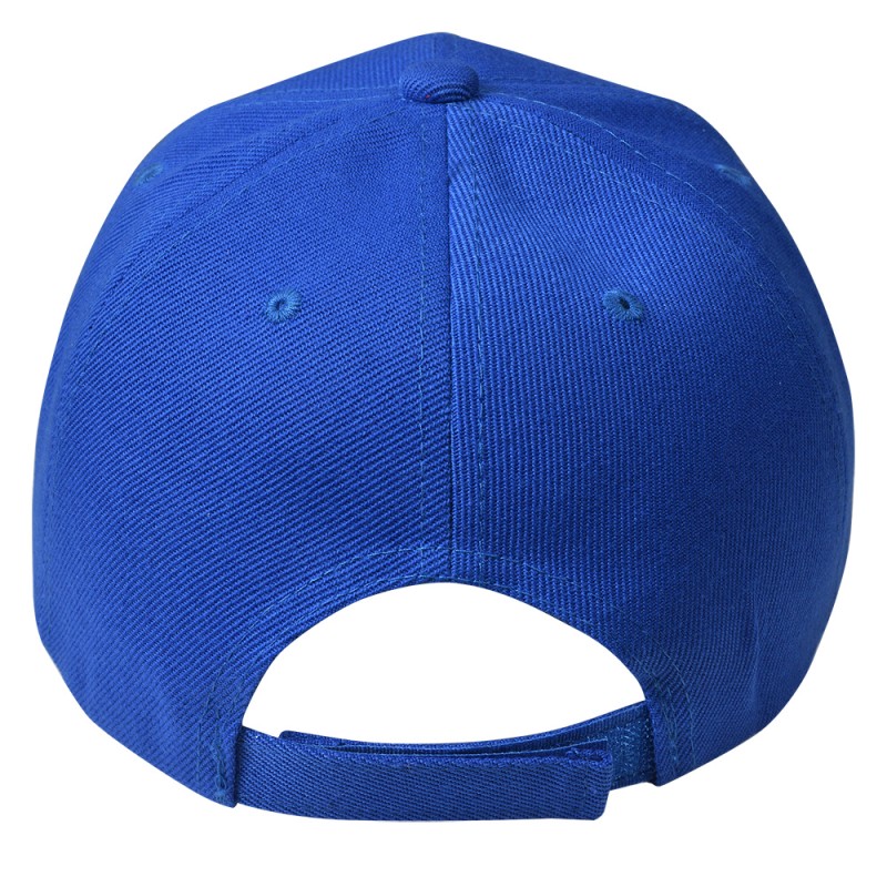 Clayre & Eef Casquette 57 cm Bleu Polyester