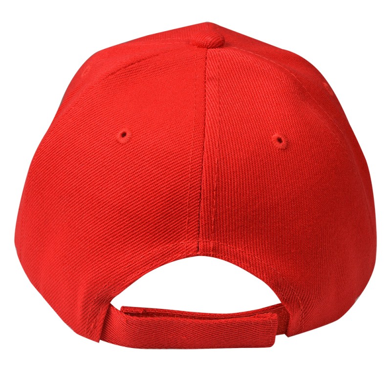 Clayre & Eef Casquette 57 cm Rouge Polyester