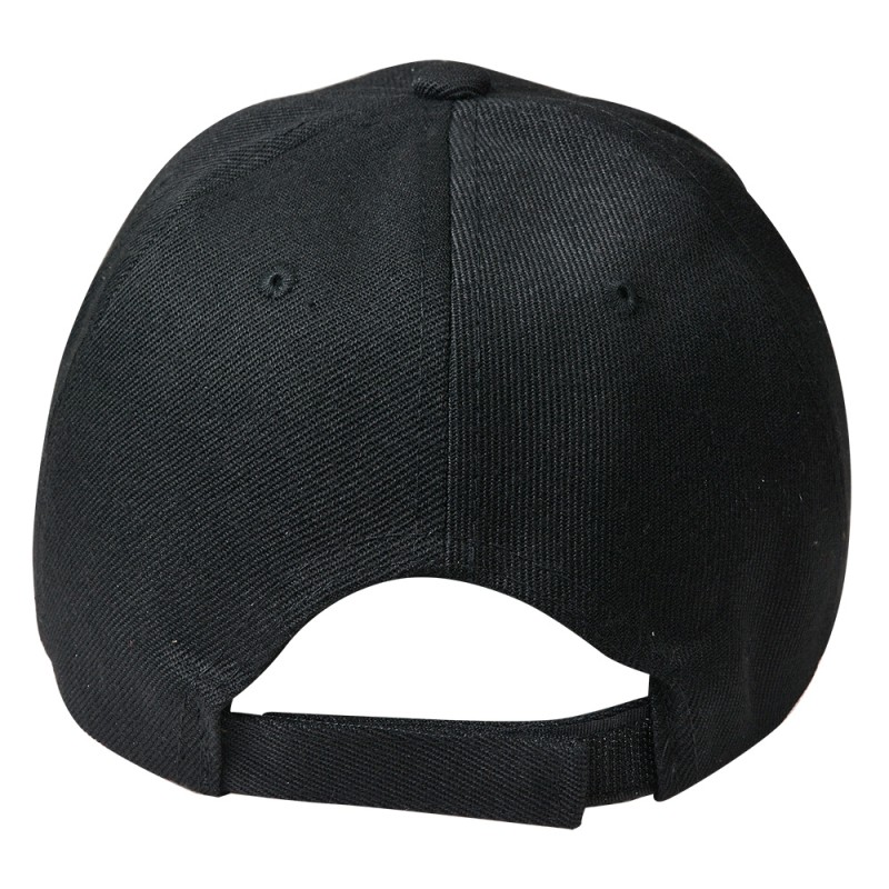 Clayre & Eef Kappe 57 cm Schwarz Polyester