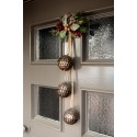 Clayre & Eef Ornamento Natalizio 22x8x60 cm Marrone Rosso Ferro Plastica