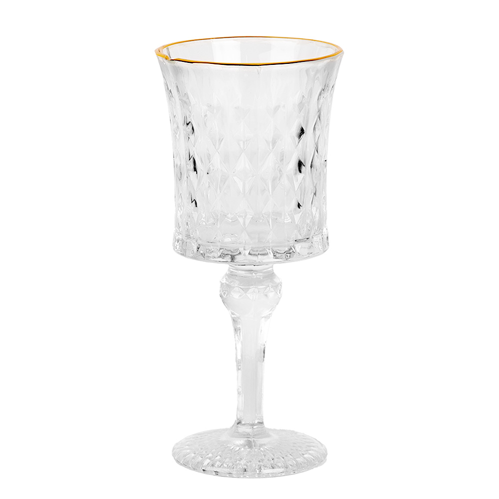 Clayre & Eef Wijnglas 200 ml Transparant Glas afbeelding