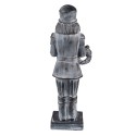 Clayre & Eef Figurine Casse-noisette 47 cm Gris Polyrésine