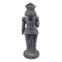 Clayre & Eef Beeld Notenkraker 32 cm Grijs Polyresin