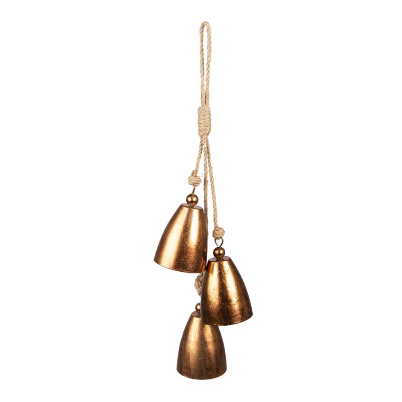 Clayre & Eef Christmas Ornament Ø 11x40 cm Copper colored Iron