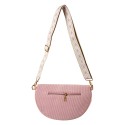 Clayre & Eef Borsa a mano 25x16x7 cm Rosa Sintetico