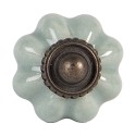 Clayre & Eef Pomello Ø 3 cm Verde Marrone Ceramica