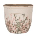 Clayre & Eef Bloempot Ø 13x11 cm Beige Keramiek