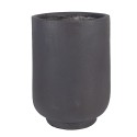 Clayre & Eef Pot de fleurs Ø 23x31 cm Gris Matériau céramique Cerf