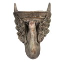 Clayre & Eef Pot de fleurs 30x15x43 cm Marron Matériau céramique Cygne