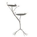 Clayre & Eef Vogelvoederbak 38x43x78 cm Groen Bruin Metaal