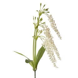 Clayre & Eef Fleur artificielle 82 cm Blanc Plastique