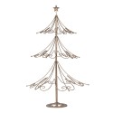 Clayre & Eef Figure de Noël Sapin de Noël Ø 46x75 cm Couleur or Métal