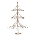 Clayre & Eef Figure de Noël Sapin de Noël Ø 46x75 cm Couleur or Métal