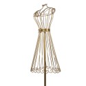 Clayre & Eef Etalagepop 42x36x142 cm Goudkleurig Metaal