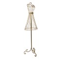 Clayre & Eef Etalagepop 42x36x142 cm Goudkleurig Metaal