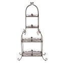Clayre & Eef Pflanzenhalter 74x39x160 cm Braun Metall