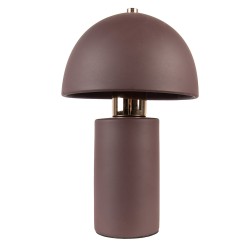 Gabriël Lampe de table Ø 18x30 cm Marron Métal