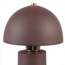 Gabriël Lampe de table Ø 18x30 cm Marron Métal