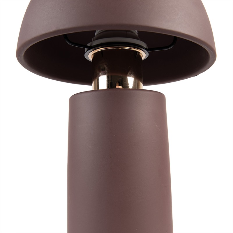 Gabriël Lampe de table Ø 18x30 cm Marron Métal