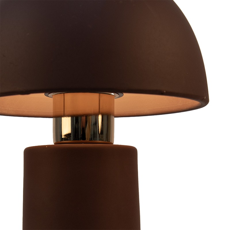 Gabriël Lampe de table Ø 18x30 cm Marron Métal