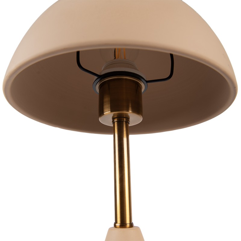 Gabriël Table Lamp Ø 23x40 cm Beige Metal