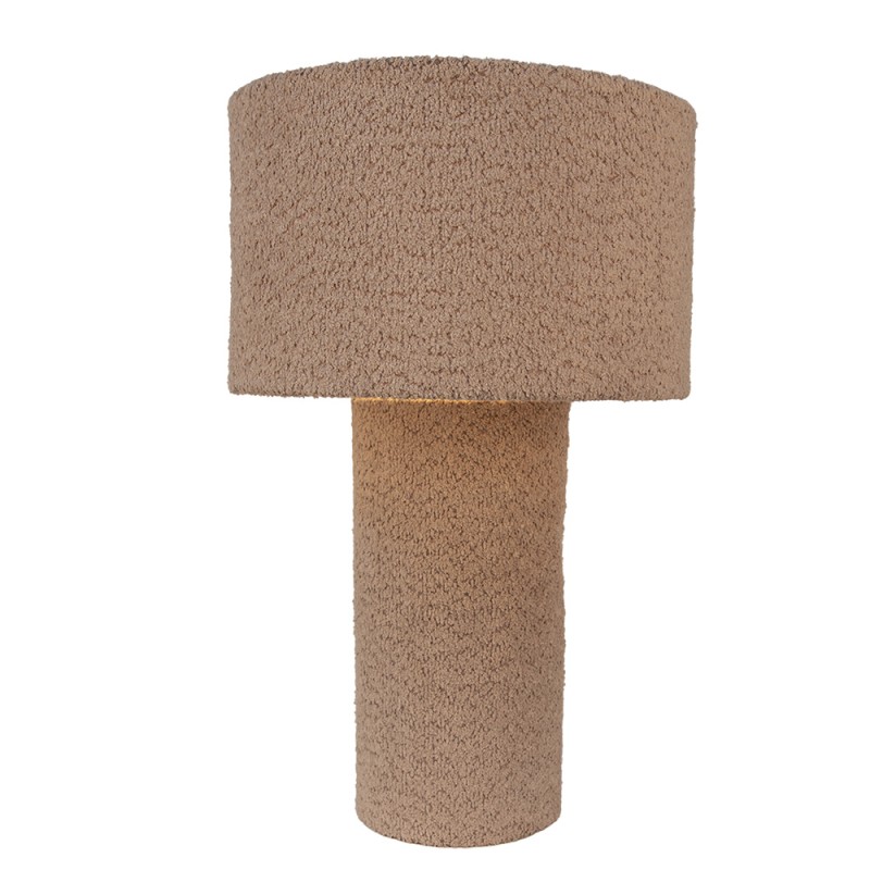 Gabriël Tischlampe Ø 36x57 cm Rosa Textil auf Kunststoff
