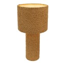 Gabriël Lampe de table Ø 23x44 cm Jaune Textile sur plastique
