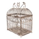 Clayre & Eef Decorazione gabbia set di 2 43x29x56 / 35x25x41 cm Marrone Metallo