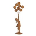 Clayre & Eef Statuetta decorativa Bambino 27x12x80 cm Marrone Metallo