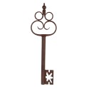 Clayre & Eef Decoratie Sleutel 17x3x54 cm Bruin Metaal