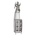 Clayre & Eef Portabottiglie di vino Angelo 79x62x207 cm Grigio Metallo