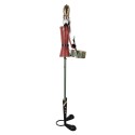Clayre & Eef Kerstdecoratie Beeld Notenkraker 38x47x178 cm Metaal