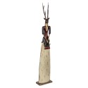 Clayre & Eef Decorative Figurine Deer 17x10x86 cm Brown Metal