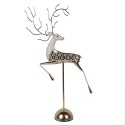 Clayre & Eef Decorative Figurine Deer 36x12x72 cm Gold colored Metal
