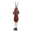 Clayre & Eef Decorative Figurine Deer 19x15x83 cm Brown Metal