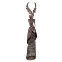 Clayre & Eef Decorative Figurine Deer 20x11x81 cm Brown Metal