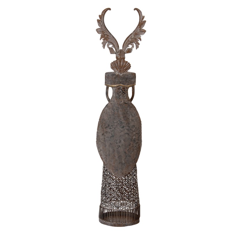Clayre & Eef Decorative Figurine Deer 20x11x81 cm Brown Metal