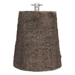 Clayre & Eef Supporto per albero di Natale Albero Ø 45x53 cm Marrone Materiale ceramico