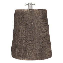 Clayre & Eef Supporto per albero di Natale Albero Ø 45x53 cm Marrone Materiale ceramico