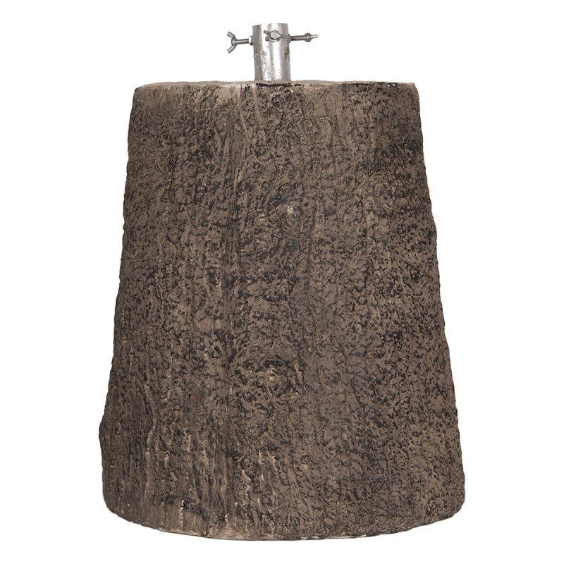Clayre & Eef Pied de sapin de Noël Arbre Ø 45x53 cm Marron Matériau céramique